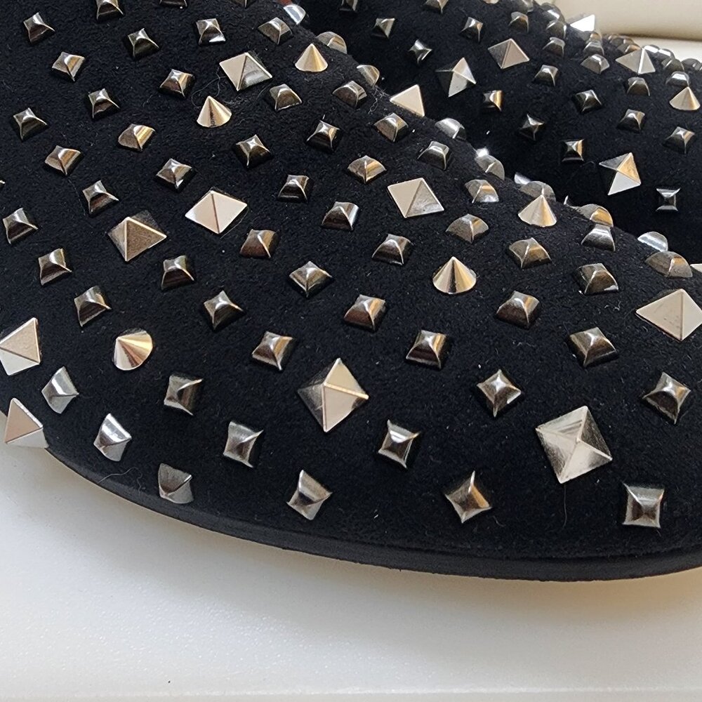 SAKS FIFTH AVENUE Men's Studded Dress Shoes - Size 9.5 - Picture 3 of 8